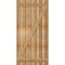 Ekena Millwork Spaced Board-n-Batten Shutters w/Z-Bar, Rough Sawn Western Red Cedar, 34 3/4W x 71H, PR RBS06Z35X071RWR - alternate 3